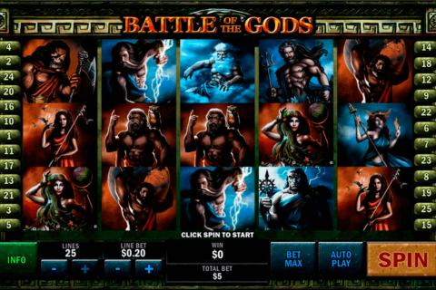 battle of the gods playtech gokkast
