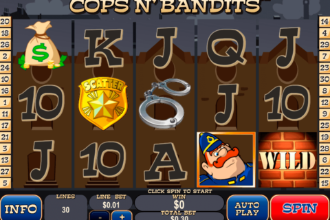 cops n bandits playtech gokkast