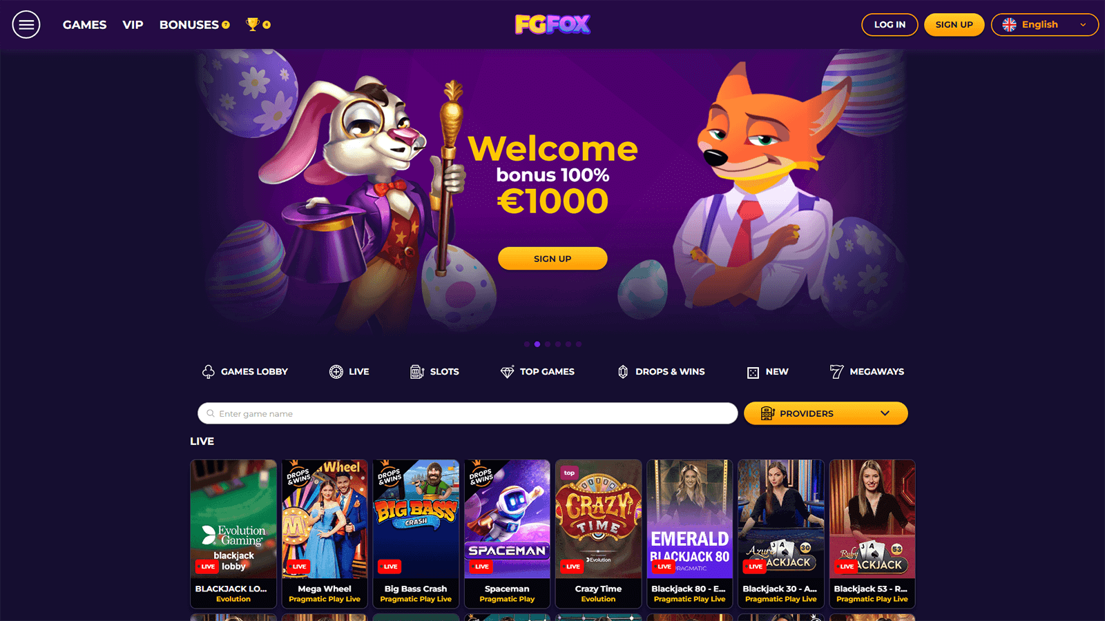 TOFCasino.com FGFOX Betrouwbare Online Casinos Leider
