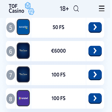 TOFCasino.com Ontdek de Perfecte Casino Bonus