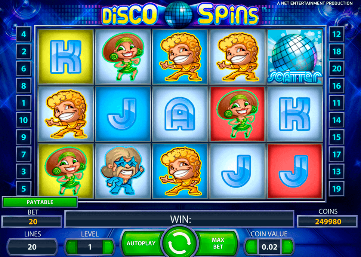 disco spins netent gokkasten 
