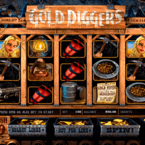 gold diggers betsoft gokkasten