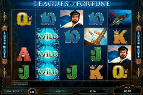 leagues of fortune microgaming gokkast