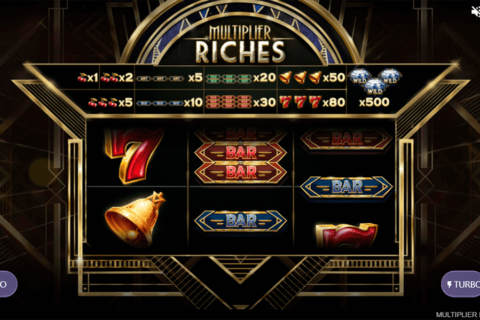 multiplier riches red tiger