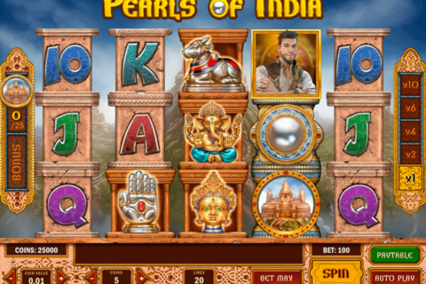 pearls of india playn go gokkast