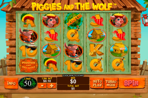 piggies and the wolf playtech gokkast