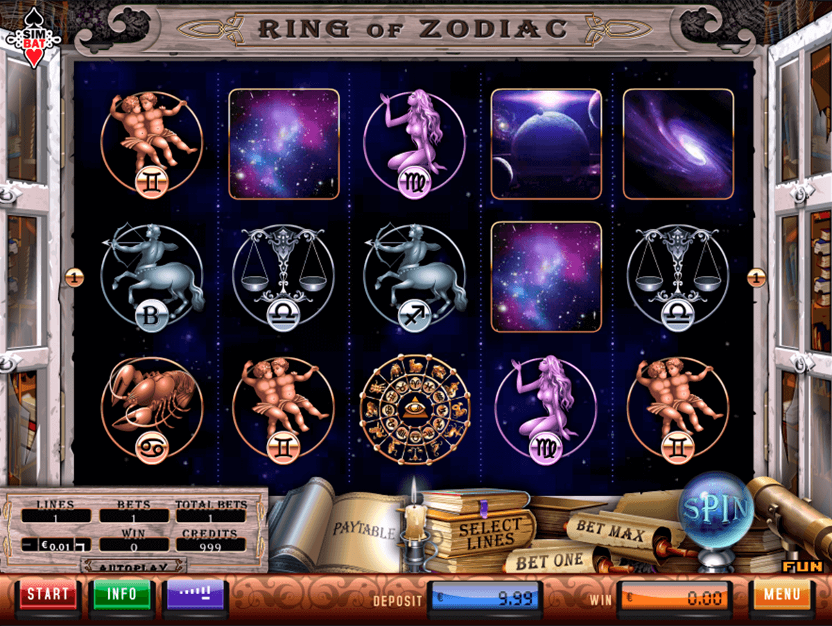 ring of zodiac simbat gokkast 