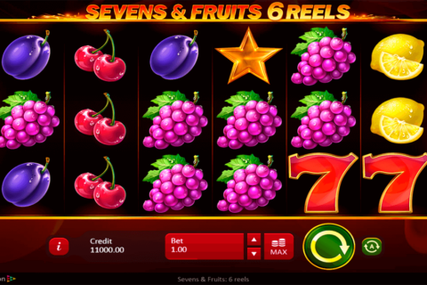 sevens and fruits  reels playson