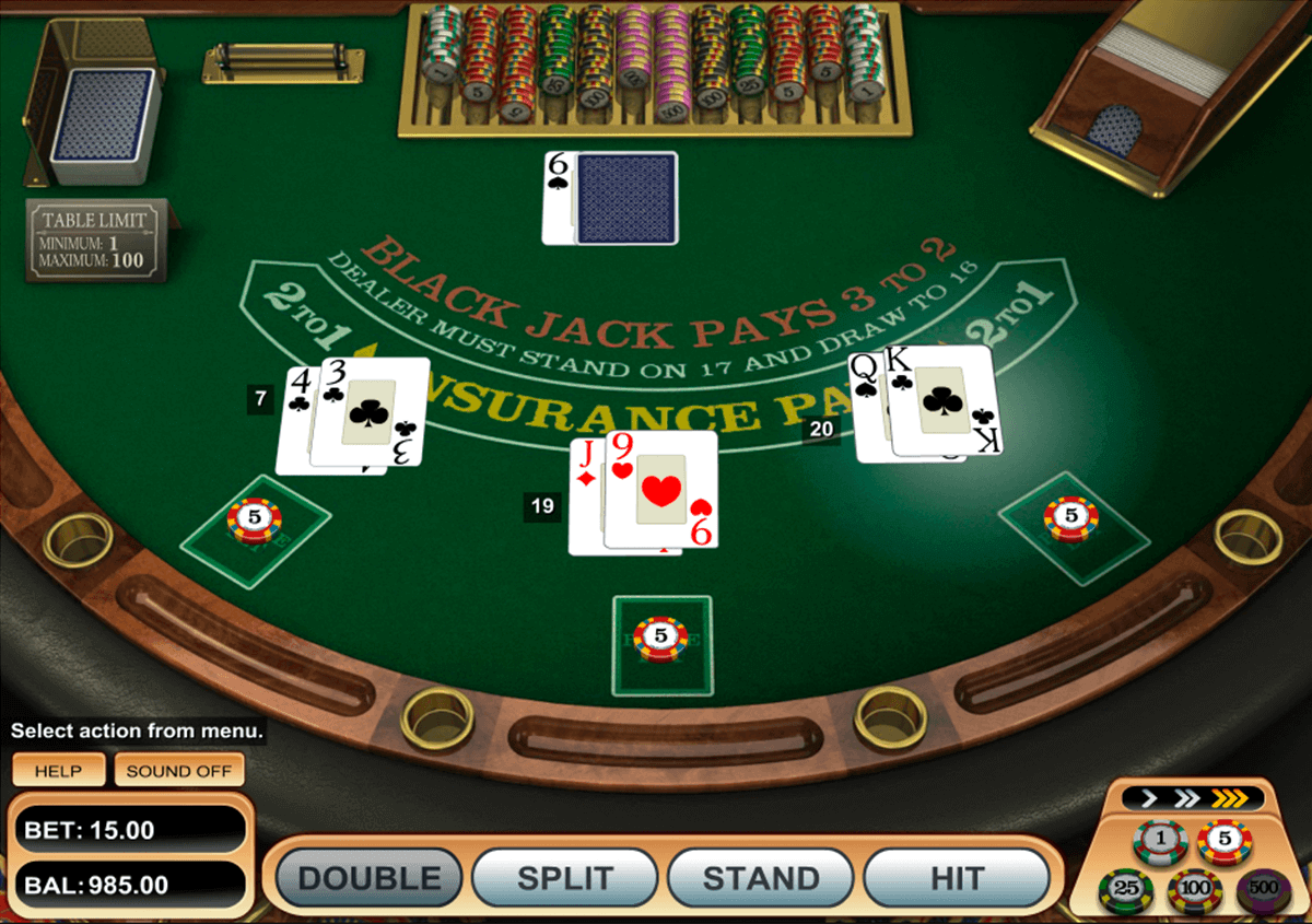 single desk blackjack betsoft blackjack 