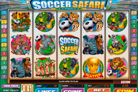 soccer safari microgaming gokkast